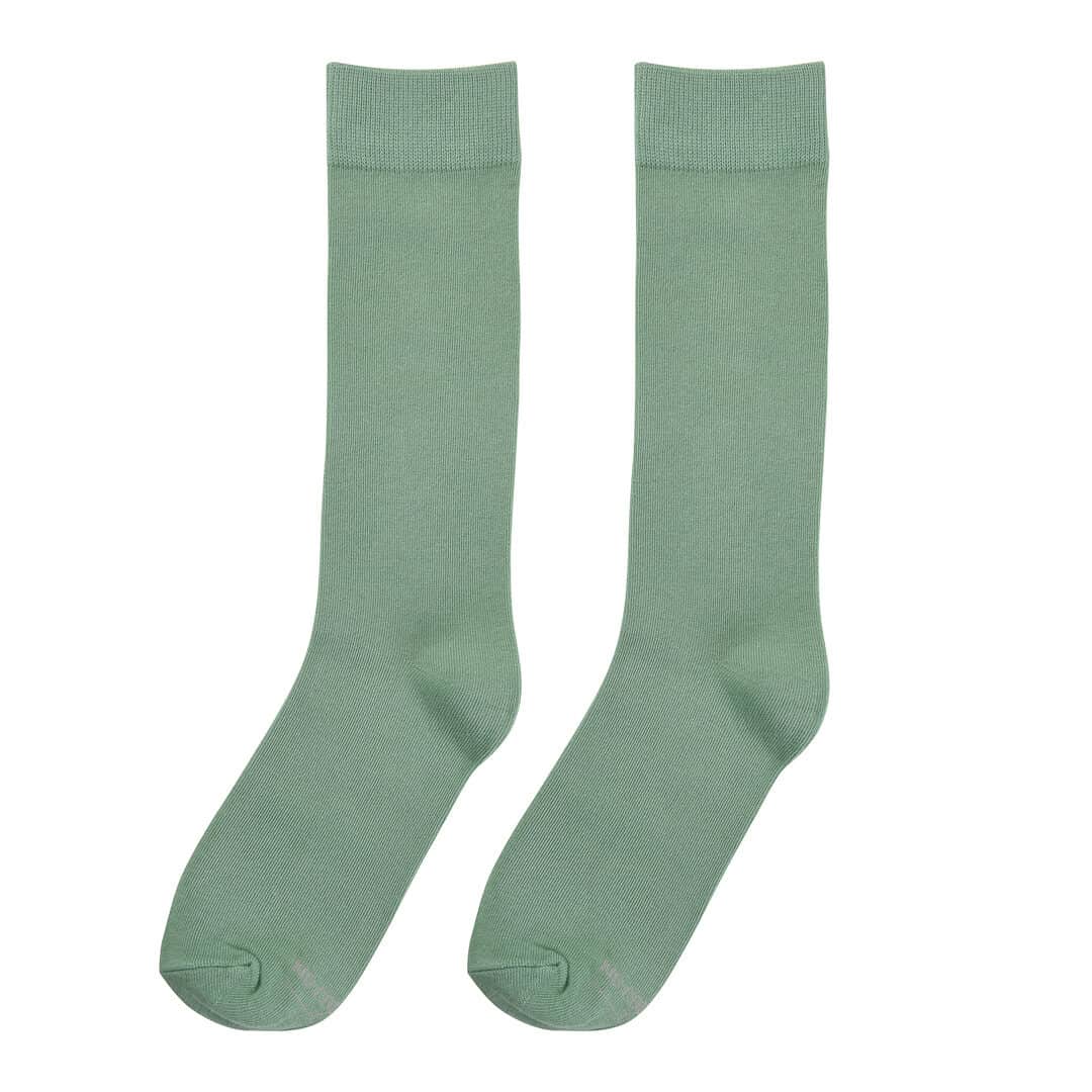 Solid Sage Green Socks