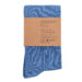 Solid steel blue socks from No Cold Feet. The best dress socks for you and the best dress socks for groomsmen