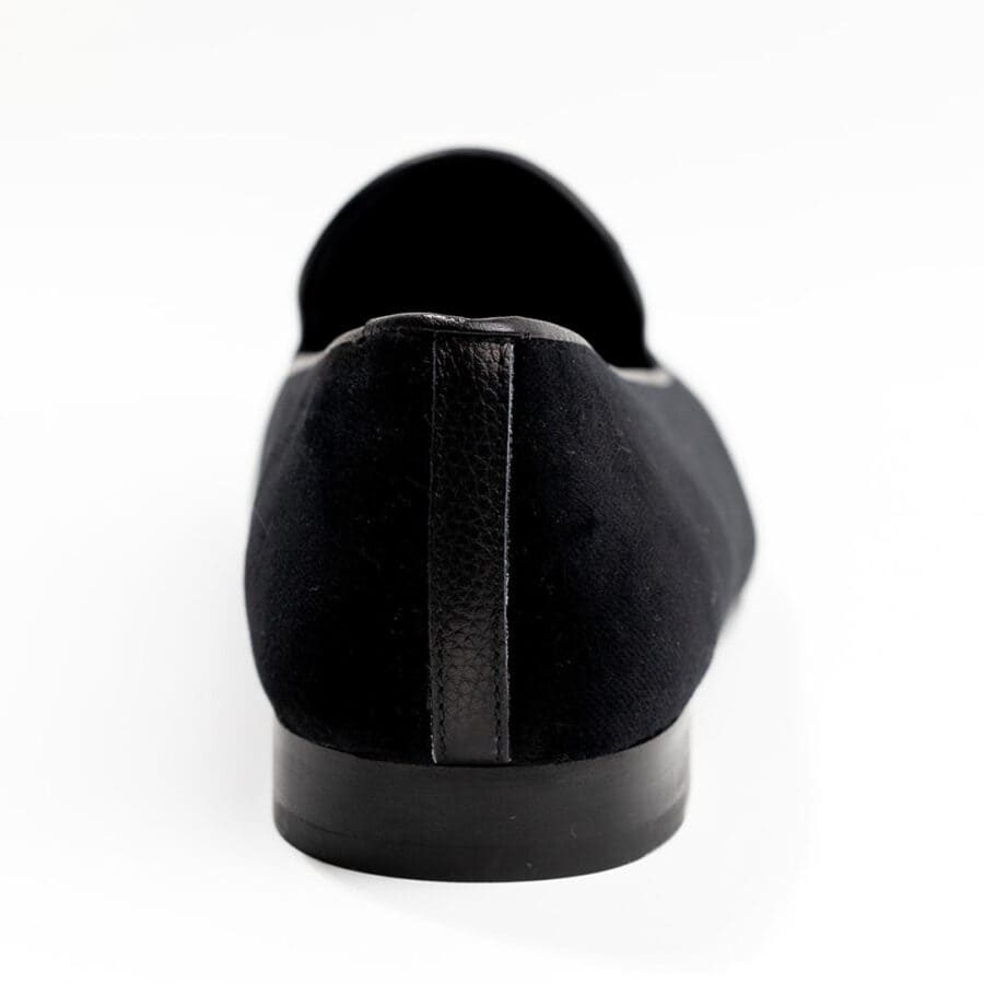 The Sexy Black Velvet Loafer