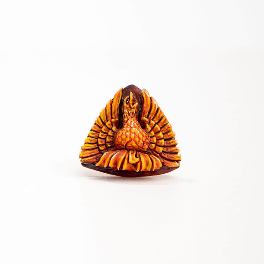 Phoenix Hand-Painted Pin